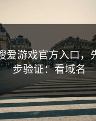 别急着搜爱游戏官方入口，先做这一步验证：看域名